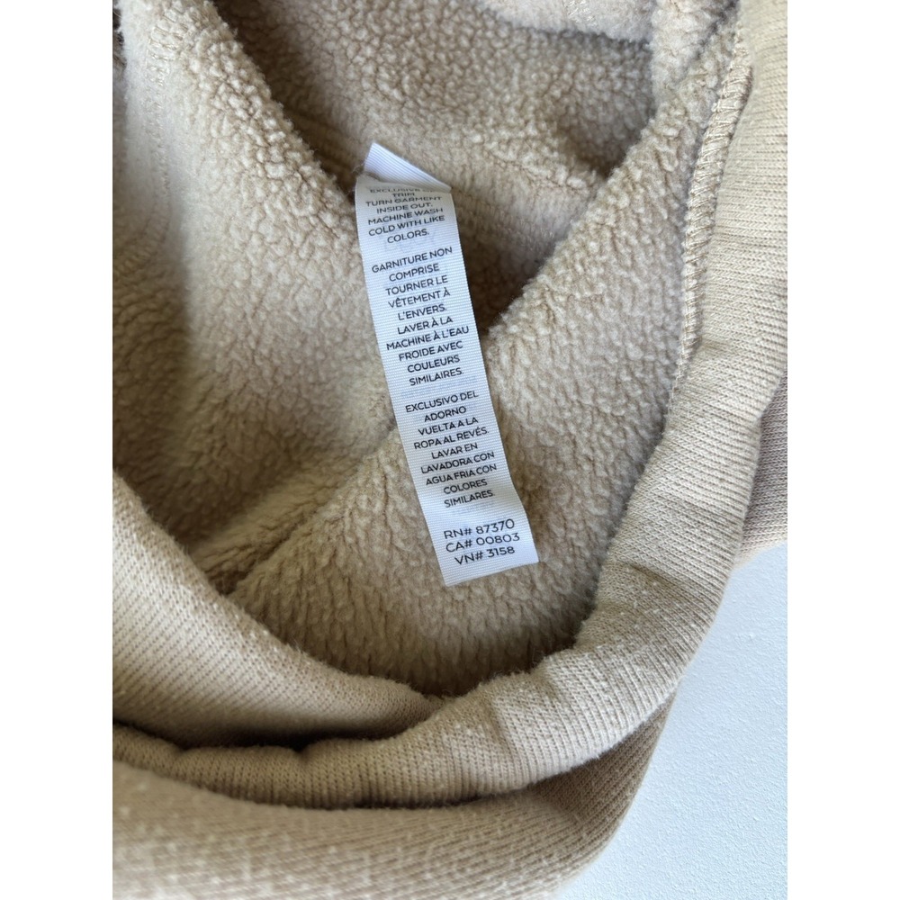 ALO YOGA Womens Hoodie Patchwork Colorblock Athleisure Oversized Dimension- Sz M - Picture 6 of 11